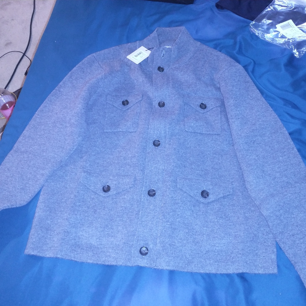 COPY - Peter Millar sweater jacket mens L